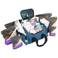 Lightning X Value Compact Medic First Responder EMS/EMT Stocked Trauma Bag w/Basic Fill Kit A - Blue - color: Blue