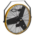 CAT fans - 30 Inch Outdoor IPX4 Weatherproof High Velocity Wall Mounted Shroud Fan. 8900 CFM, 3 Speed - For Industrial, Commercial, & Residential Use. cETL Certified (HVOD-30S-NG)