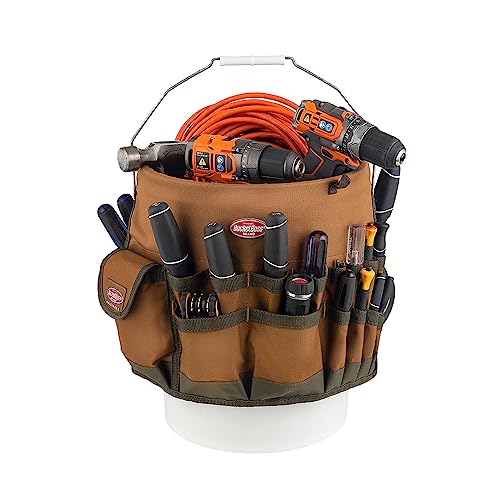 Bucket Boss The Bucketeer Bucket Tool Organizer in Brown, 10030 - size: (Pack of 1)