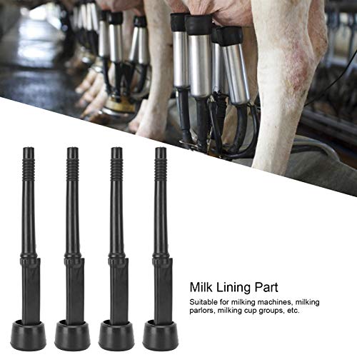 Milking Liner Rubber 4Pcs Teat Cup Liners Cattle Sheep Milking Machine Accessory Simply Installation Accessories