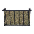 Wall Mount Hay Rack 16 Gallon | 27'' Long Livestock Hay Feeder Carbon Steel Hay Feeder for Sheep, Goats, Horses, Indoor Outdoor Uses - size: 16INCH