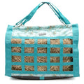Jeffers Expression Extend Feed Hay Bag for Horses - Bloomin Toolin | Slow Feed Hay Bag Holds Up to 2 Hay Flakes for Daily Feeding, Travel or Farm Events | 600 Denier Material with Mesh Bottom
