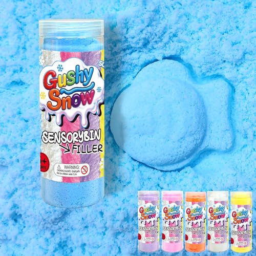 Blue Latex Sensory Bin Filler, Ocean Sensory Bin, Underwater World Sea Life Theme, Summer Sensory Play Water Beads Alternative for Toddlers 1-3 - color: blue