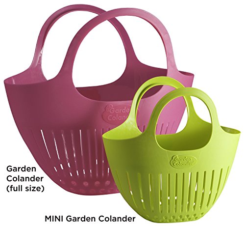 Hutzler Mini Colander garden basket, Small, Eggshell Blue - color: Eggshell Blue, size: Small