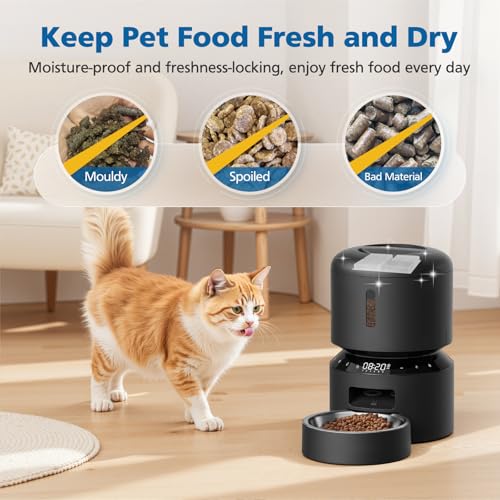 24 Pack Pet Food Desiccant Bags for Petlibro Automatic Cat dog Feeders | Keep Pet Food Dry and Fresh, for Model PLAF001, PLAF101, PLAF005, PLAF006, PLAF103, PLAF203 - color: White-24 Pack
