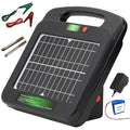My Animal Command Solar Power Electric Fence Energizer Charger 0.5 Joules | Lithium Ion Battery, Containment, Protection, Livestock, Pet, Horses, Cattle, Sheep, Earthing rod included - size: MAC6ML 0.5 Joules