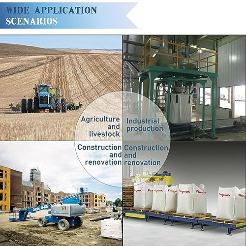 Big Bag Dispenser Bulk Bag Unloader Dischargers for Farms Construction Industry(Black) - color: Black