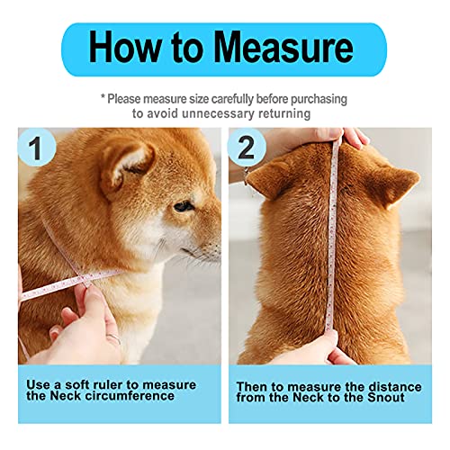 Supet Dog Cone Collar Adjustable After Surgery, Comfortable Pet Recovery Collar & Cone for Large Medium Small Dogs, Elizabethan Dog Neck Collar Plastic Practical - color: Pink, size: XS(Neck: 9.5~11.5")