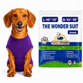 Surgi Snuggly Dog Surgery Recovery Suit, Cone Alternative, Spay/Neuter S | Dog Recovery Suit for Dogs — Veterinarian-Invented Surgical Suit & Recovery Onesie with Easy Bathroom Access After Surgery - color: Perfect Plum, size: Small (L-10"-13" | G-14"-19"