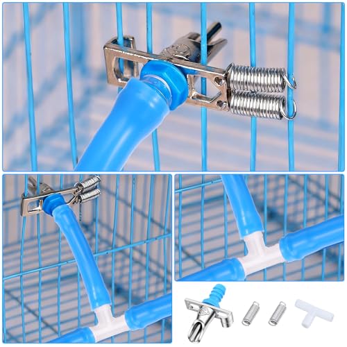 24 Pack Automatic Rabbit Waterer System Kit with 24 Drinking Nipples, 20ft Hose, Valves & Filters for Small Animal Cages - Galvanized Steel & Plastic Construction