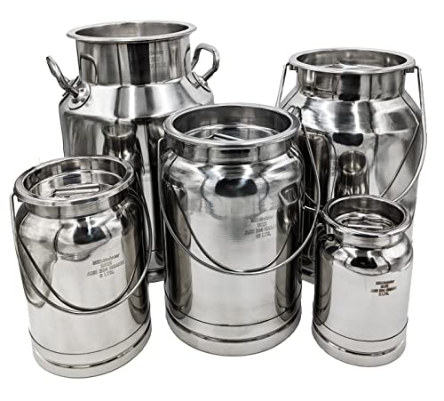 Stainless Steel Milk Can Tote (5 Liter)