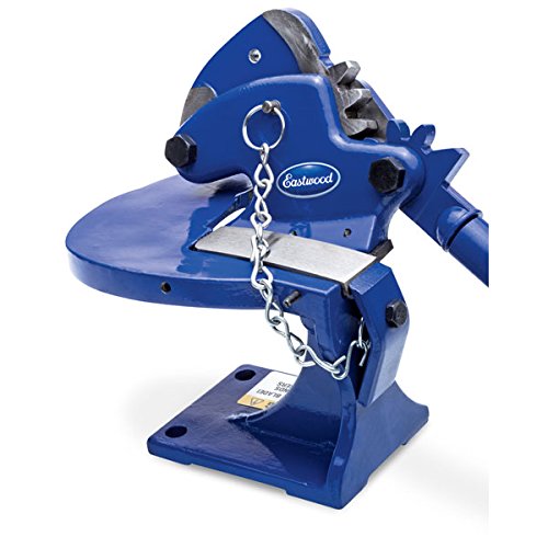 Eastwood Throatless Shear Multiple Purpose Bench Top Throatless Sheet Metal Shear Cutter Tool Solid Steel Frame Mounting Type