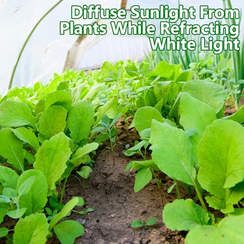 20 x 10 Ft Plant Sun Protection Cloth, Non-Woven Garden Plant Shade Cloth | White Light Refraction Breathable Sun Shade Cloth Cover for Protecting Plants Vegetable Rows from Direct Sunlight - color: 10 x 20 Ft-1pcs