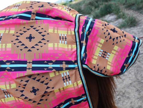 CHALLENGER 1200D Miniature Weanling Donkey Pony Horse Foal Winter Blanket - color: Desert Aztec, size: 36 Inches