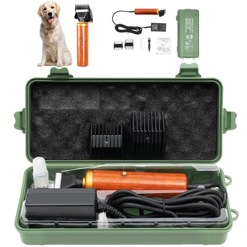 LYNICESHOP Electric Animal Grooming Clipper, Sheep, Goat & Pet Shaver with 55W Power, Quiet, Safe, & Durable, Includes Carrying Case & Extra Blade (55W) - size: 55W