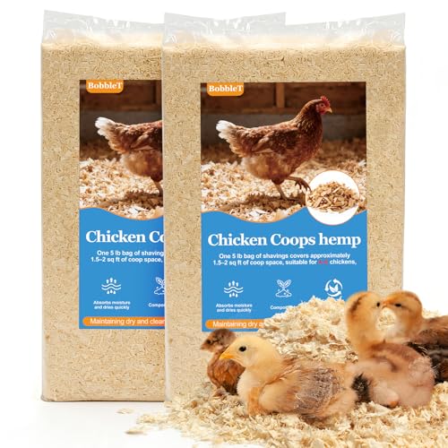 10LB Premium 100% Natural Radiata Pine Shavings for Chicken Coop Bedding,Wood Pine Shavings,Super Absorbent,Low Dust,Eliminating Bad Smells for Chicken Coops Nesting Boxes Brooder