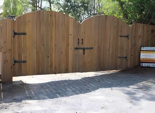 13'' Heavy Duty Strap Gate Hinges 900 LBS,180° or 90° Smooth Open Hinge | 2Pcs Thick Steel Weld/Bolt-On Hinges,Built-in Bearings for Wooden/Metal Gates,Fence,Shed,Barn,Garden Gates(Patent Pending)