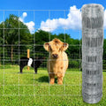Farm Fence, 3ft X 164ft Wire Fence,Galvanized Woven Wire Fencing | Hog Goat Cattle Deer Livestock Fence for Yard and Animals Protection - size: 3ft X 164ft