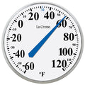 La Crosse T83714 13.5 inch Analog Dial Thermometer with Key Hider Compartment