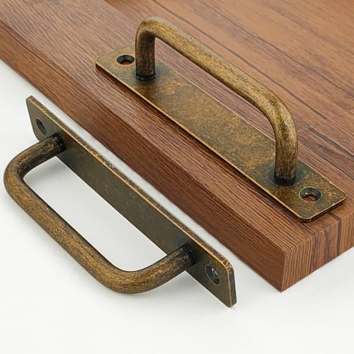 12 Pack 5 Inch 128 mm Copper Cabinet Handles Aluminum Cabinet Pulls Drawer Pulls - color: Copper, size: 5 Inch