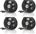 AC Infinity AXIAL 1751, Muffin Fan, 120V AC 172mm x 150mm x 51mm High Speed, UL-Certified for DIY Cooling Ventilation Exhaust Projects (Pack of 4) - size: Single 172 x 150 x 51 mm, High Speed (Pack of 4)