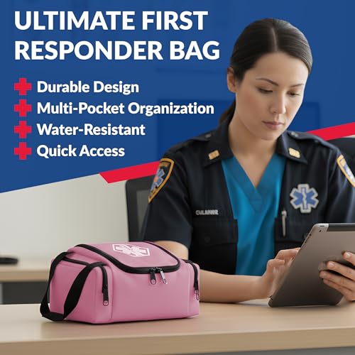 Dixigear Empty First Responder II Bag 10.5" x 5" x 8" - Pink - color: Pink