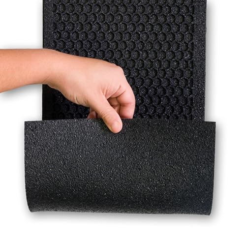 Mohawk Home Indoor Outdoor 6 Pack (0' 9" x 2' 11" Stairtread) Heavy Duty Rubber Floor Mat Anti Slip Restaurant Kitchen for Garage Garden Industrial Pool Entrance Bar Wet Area - size: 6 Pack (0' 9" x 2' 11" Stairtread)