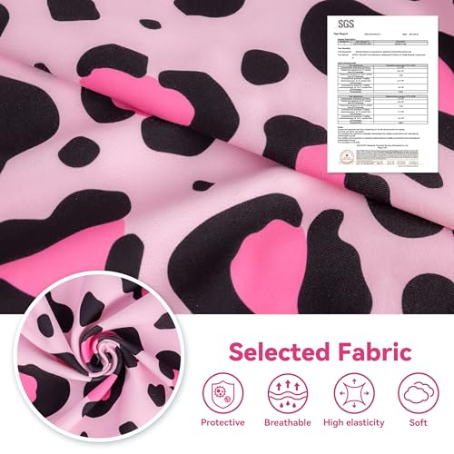 cyeollo Dog Surgery Recovery Suit, Spay Neuter Onesie for Female Male Dogs | Prevents Licking, Cone Alternative, After Spay & Neuter, Protects Surgical Wounds, Easy Potty Access, 4-Way Stretch - color: 4# Leopard, size: X-Small (Back: 9"-11")