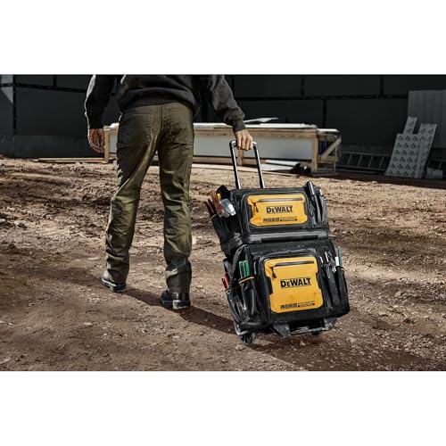 DEWALT 18 Inch Rolling Tool Storage Bag with 27 Pockets (DWST560107) - style: Rolling Tool Bag