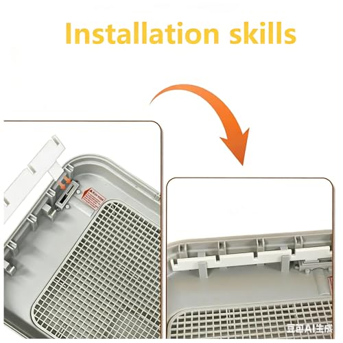 2-Pack Egg Turner Support Bars for Maticoopx 30 Incubator,Holds 5 Baskets Automatic Egg Roller(White) - color: White