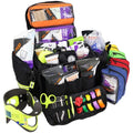 Lightning X Stocked X-Large Modular EMT Medic Trauma Bag w/Emergency Medical Fill Kit Supplies (Black) - color: Black