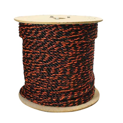 ATERET California Truck Rope - 1/2" x 1,200 Feet Twisted 3 Strands Polypropylene Rope - Ideal for Truck Cargo Straps & Marine - size: 1/2" x 1,200'
