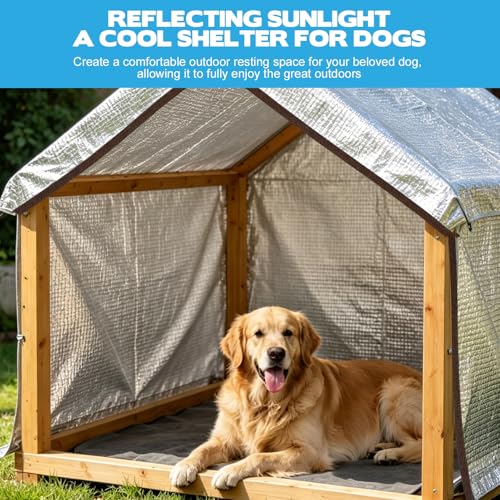 Aluminum Shade Cloth 10x10’, 80% Reflective Tarp Aluminum, Cools 10-20°F, Breathable Mesh Tarp with Grommets, Sunblock Netting Sun Shade Cover for RV, Tent, Garden, Car, Chicken Coop(Silver) - size: 10x10’
