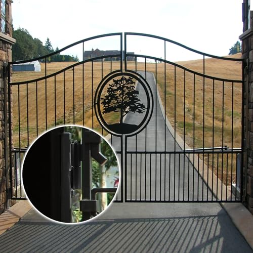 4-Pack Barrel Gate Hinge 5 inches Heavy Duty Weld-On Install Fence 450 Lbs Capacity for Swing Door Trailer Ramp Door