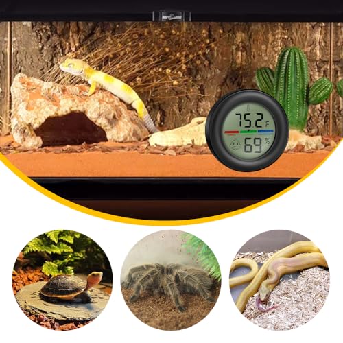 Digital Hygrometer Indoor Thermometer Humidity Meter | Room Temperature Hydrometer Monitor Gauge for 3D Printer, Home, Office, Greenhouse, Incubators