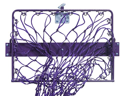 Tough 1 Hay Hoops Original Collapsible Wall Feeder w/Net - color: Purple