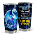 SANDJEST Dragon Tumbler 20oz Stainless Steel Insulated Coffee Travel Mug Cup for Women Mom Wife Dragon Gifts for Birthday Christmas Mother Day - color: Dragon