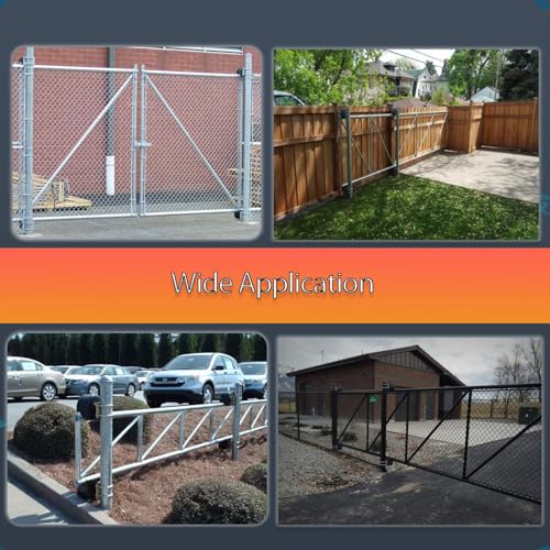 Cantilever Gate Rollers,Rolling Cantilever,Slide Gate Rollers, Nylon Rollers for 4" Round Post,2-3/8" or 2-1/2" Chain Link Fence Gate Frames, Gate Roller Sliding Gates, Chain Link Gate Roller-1pcs