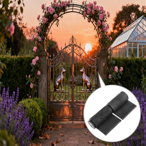 Heavy Duty Weld On Hinges 3-3/8" x 1-5/8" Weldable Lift Off Hinges Detachable Barrel Hinges for Trailer Ramp Doors Garage Metal Driveway Gate (4 PCS) - color: 4 PCS
