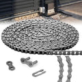 Tandefio #41 20 ft Roller Chain with 2 Links for Driven Slide Gate Operator and More, Interchangeable for Chain Driven Slide gate Opener Conveyor System, Corrosion Resistant