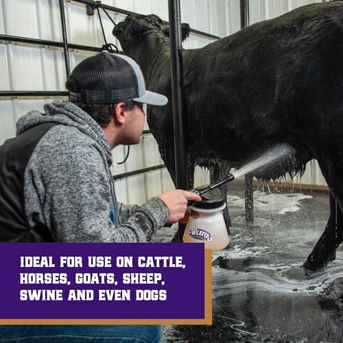 Weaver Livestock Replacement Nozzle, Horses, Goats, Sheep, Swine, Dog Grooming Nozzle, Easy to Connect Livestock Shampoo Foamer Replacement Nozzles
