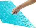 Webos Bath Shower Mat Non Slip: Extra Large Pebble Bathtub mat for Families, Anti Slip Shower Matt with Drain Holes Suction Cups Tub Mat - 16 X 40 Inch Clear Green - color: Pebble Clear Green