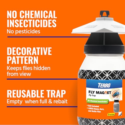 TERRO T382 Fly Magnet Replacement Bait - 2 Fly Magnet Trap Attractants