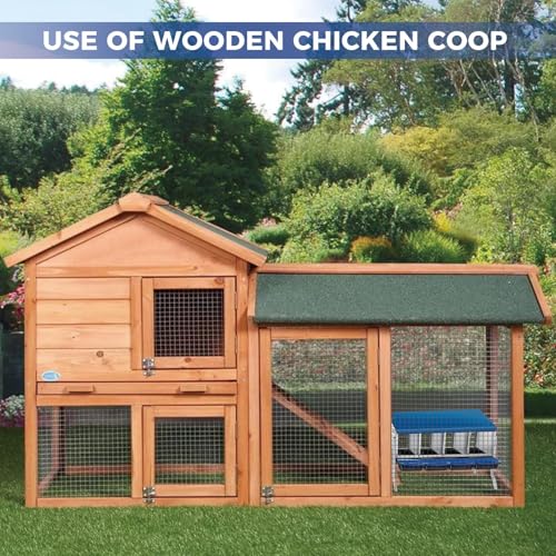 Garvee 4-Hole Roll Away Egg Collection Chicken Nesting Box | Galvanized Steel Nest Box for Laying Eggs - color: Blue, size: 4 holes with legs
