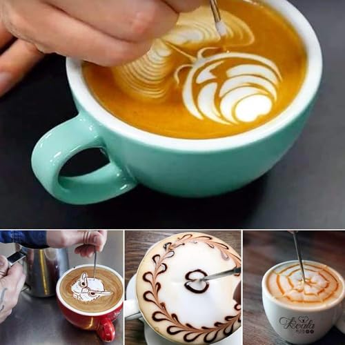 8oz Milk Frothing Pitcher, Stainless Steel Espresso Steamer Frother Cup | 250ml small single serving metal jug with precision pouring spout; top barista tools for perfect coffee cappuccino latte art - color: Silver 8Oz (250ml)