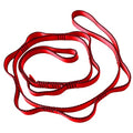 53 Inches Nylon Daisy Chains Rope Climbing Lanyard Straps Looped Strong Slings 23 kN Aerial Yoga Webbing - color: 1PC Red