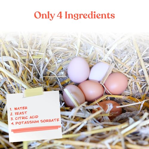 Manna Pro Egg Cleanser, Natural Enzyme Wash for Fresh Eggs, Safe & Gentle Cleaner for Backyard Chicken Eggs, 16 oz (Pack of 2) - size: 16 Fl Oz (Pack of 2)