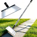 Garden Flat Shovel - Floor Scraper，Multifunctional Heavy Duty Weed Scraper | Adjustable Stainless Steel handle garden spade forlawn edging, digging, snow & ice removal, durable outdoor scraper tool