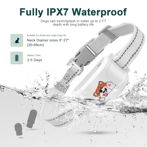 Electric Fence System with Training Collar, GPS Wireless Dog Fence with Free App, Rechargeable Fence for Outdoor Use, Adjustable Waterproof Pet Containment System