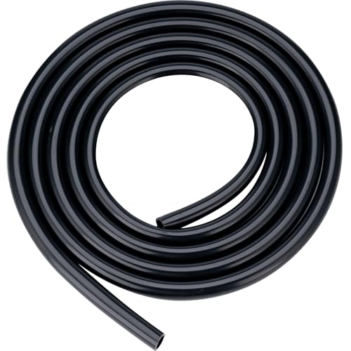 1"ID Silicone Tubing,Food Grade Hoses Pure Silicone Tubes High Temp Pipe | Flexible for Home Aquarium Brewing,Rubber Tubing,1" ID x1-1/4"OD,5 Feet Length,Black - size: 1"ID x 1-1/4"OD, style: 5 Feet
